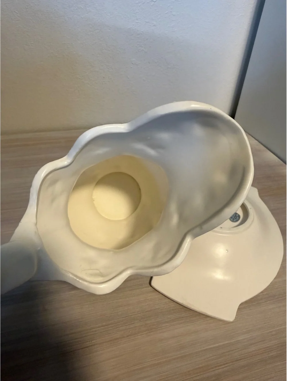 Vintage Ardco Fine Quality Dallas White Pitcher Made in Japan Shabby